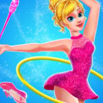 Gymnastic SuperStar Girls Dress Up